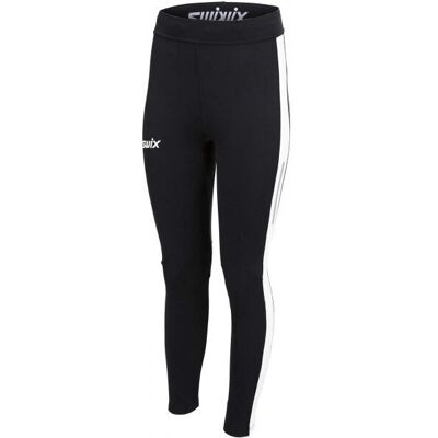 Swix Focus Meleg Leggings - fekete/világos fehér - L - Leggings Swix Focus Meleg Leggings - fekete/világos fehér - L - Leggings
