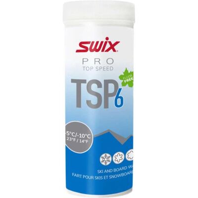 Swix Tsp6 Modré vosk na lyže - Nízká teplota 180°C-200°C Swix Tsp6 Modré vosk na lyže - Nízká teplota 180°C-200°C