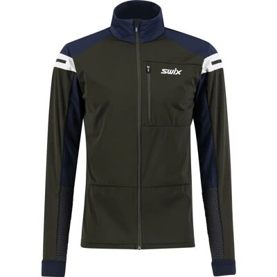 Swix Herr Mörk Oliv Dynamisk Jacka XXL - Jacka Swix Herr Mörk Oliv Dynamisk Jacka XXL - Jacka