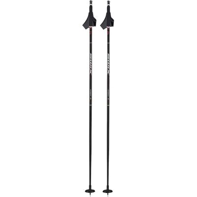 Swix D1 Junior Aluminium Ski-Stock - Rot / Schwarz - 120cm - Skistöcke Swix D1 Junior Aluminium Ski-Stock - Rot / Schwarz - 120cm - Skistöcke