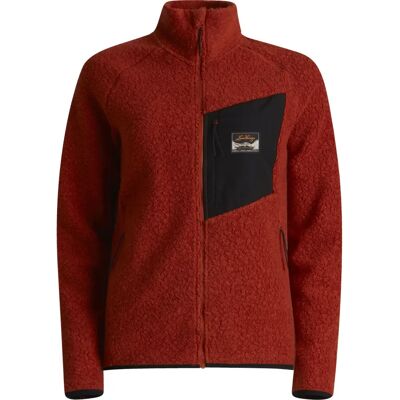 Lundhags - Flok Wool Ws Pile - Brick - XS - Trøje Lundhags - Flok Wool Ws Pile - Brick - XS - Trøje