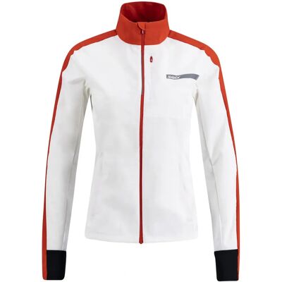 Swix Roadline Wind Jacket W Lys Hvid / Ild Rød - Wind Jacket Swix Roadline Wind Jacket W Lys Hvid / Ild Rød - Wind Jacket