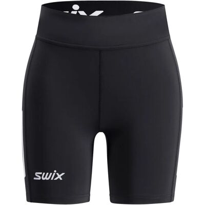 Swix Svart Pace High Waist Half Tights - Shorts Swix Svart Pace High Waist Half Tights - Shorts