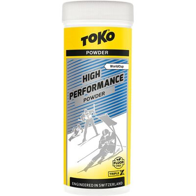 TOKO - High Performance Powder Wax - Bleu - 40 g - Wax - Publicité TOKO - High Performance Powder Wax - Bleu - 40 g - Wax - Publicité