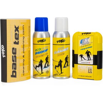 TOKO 5505002 Ski/Snowboard Pflegewerkzeug - Skin Ski Kit Wachstransparent TOKO 5505002 Ski/Snowboard Pflegewerkzeug - Skin Ski Kit Wachstransparent