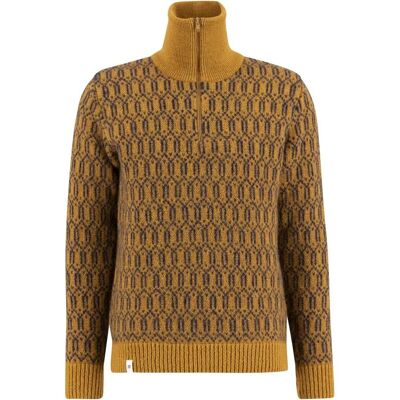 Ulvang Echo Half Zip Sweater - Vintage-inspirert ullgenser med høy hals - Genser Ulvang Echo Half Zip Sweater - Vintage-inspirert ullgenser med høy hals - Genser