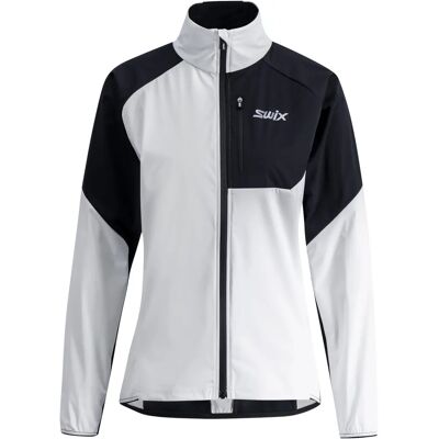 Swix Focus Wind Jacket W Hvit/Svart - Vindjakke Swix Focus Wind Jacket W Hvit/Svart - Vindjakke