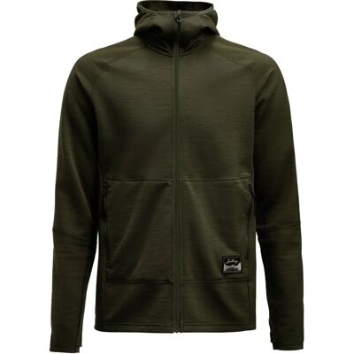 Lundhags Tived Merino Hoodie Men - Skovgrøn - Hættetrøje Lundhags Tived Merino Hoodie Men - Skovgrøn - Hættetrøje