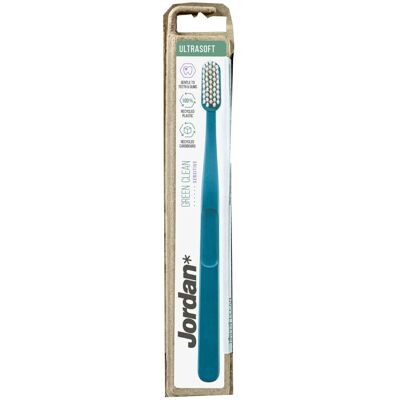 Brosse à dents Jordan Green Clean Ultrasoft - Brosse Brosse à dents Jordan Green Clean Ultrasoft - Brosse