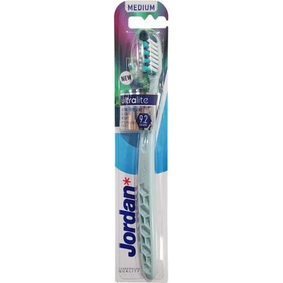 Jordan Ultralite Medium Toothbrush - Effective plaque removal, Original design, Gentle on gums Jordan Ultralite Medium Toothbrush - Effective plaque removal, Original design, Gentle on gums