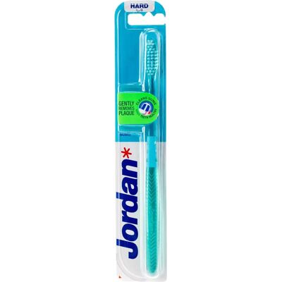 Brosse à dents Jordan Target Gencives et Dents Dures - Nettoyage efficace de la plaque Brosse à dents Jordan Target Gencives et Dents Dures - Nettoyage efficace de la plaque