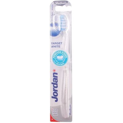 Jordan Target White Medium Toothbrush - Toothbrush Jordan Target White Medium Toothbrush - Toothbrush