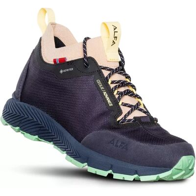 Alfa Kvinne Cecilie Low Gore-tex Deep Blue - Tursko Alfa Kvinne Cecilie Low Gore-tex Deep Blue - Tursko