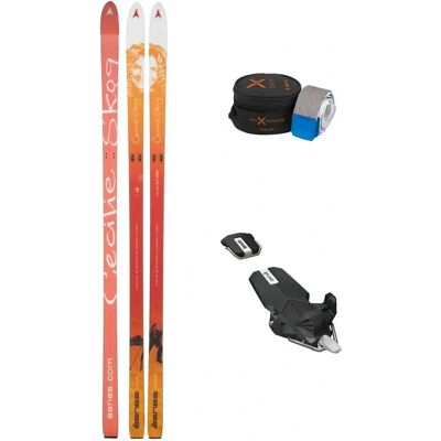 Åsnes Cecilie Bc Ski - Fjellskipakke med Rottefella Bc Manuell og Åsnes Kortfelle Syntetisk Fellelås Åsnes Cecilie Bc Ski - Fjellskipakke med Rottefella Bc Manuell og Åsnes Kortfelle Syntetisk Fellelås