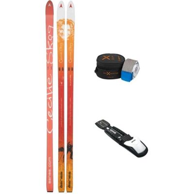 Åsnes Cecilie Bc Ski - Fjellskipakke med Rottefella Bc Manuell og Åsnes Kortfell Syntetisk Fellås - Ski Åsnes Cecilie Bc Ski - Fjellskipakke med Rottefella Bc Manuell og Åsnes Kortfell Syntetisk Fellås - Ski