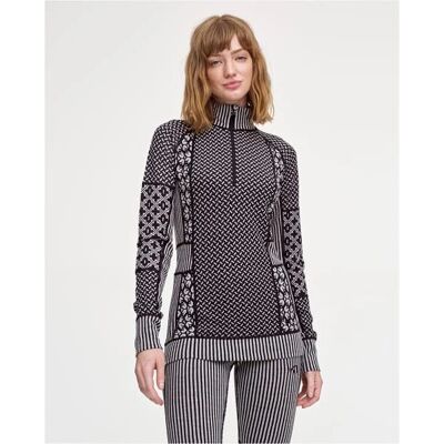 Kari Traa Dam Merino Half Zip - Ulltrøye Kari Traa Dam Merino Half Zip - Ulltrøye