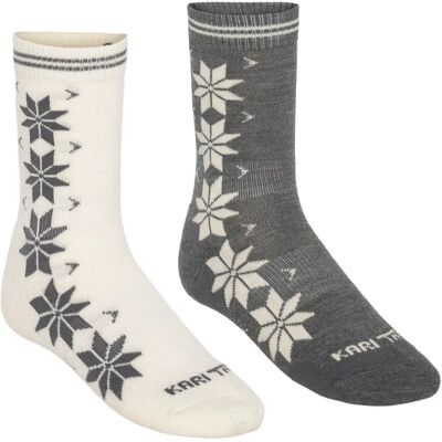 Kari Traa Vinst Wollsocken - Atmungsaktiv, Verstärkt, Bequem Kari Traa Vinst Wollsocken - Atmungsaktiv, Verstärkt, Bequem