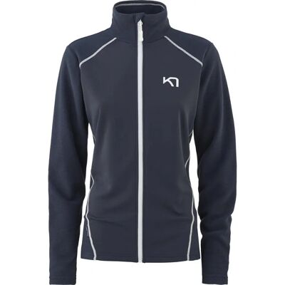 Kari Traa Kari F/Z Fleece Jacke - Blau - Damen - Midlayer Kari Traa Kari F/Z Fleece Jacke - Blau - Damen - Midlayer