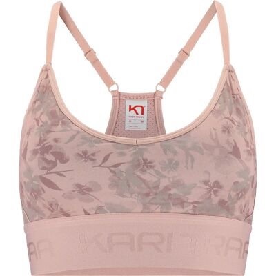KARI TRAA Var Sport-BH - Sport-BH til kvinder, Printet design, XS størrelse KARI TRAA Var Sport-BH - Sport-BH til kvinder, Printet design, XS størrelse