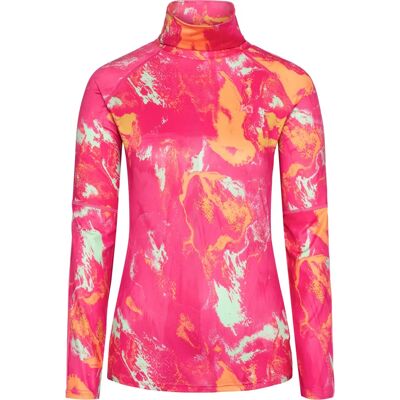 Kari Traa Fierce Langærmet Termisk T-shirt - Rosa Kvinde Kari Traa Fierce Langærmet Termisk T-shirt - Rosa Kvinde