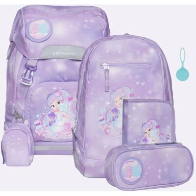 Beckmann - Classic+ Candy - Lila - School Backpack Set Beckmann - Classic+ Candy - Lila - School Backpack Set