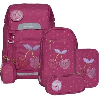 Beckmann - Skoletaske 22l - Cherry - Backpack Beckmann - Skoletaske 22l - Cherry - Backpack
