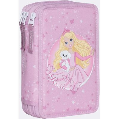 Beckmann Classic Triple Hard - Federmäppchen - Recycling-Polyester, Rose Beckmann Classic Triple Hard - Federmäppchen - Recycling-Polyester, Rose