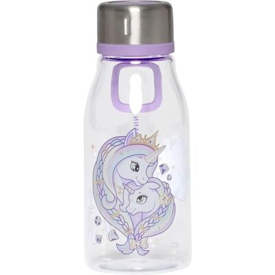 Beckmann Hellblau Einhorn Prinzessin Wasserflasche - Wasserflasche Beckmann Hellblau Einhorn Prinzessin Wasserflasche - Wasserflasche