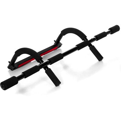 Abilica Dørgym - Pull-up Stang, 2 Håndtak, Passer 90cm Dør Abilica Dørgym - Pull-up Stang, 2 Håndtak, Passer 90cm Dør