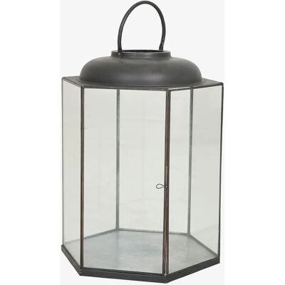 Nordic Furniture Group Heksagon Lanterne - Sort - Lanterne Nordic Furniture Group Heksagon Lanterne - Sort - Lanterne