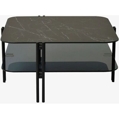 Nordic Furniture Group SIVAN Sort - Sofabord - Industriel Stil Nordic Furniture Group SIVAN Sort - Sofabord - Industriel Stil