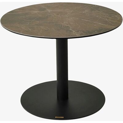 Nordic Furniture Group LEVANG Sidebord - Brun - Moderne runde Nordic Furniture Group LEVANG Sidebord - Brun - Moderne runde