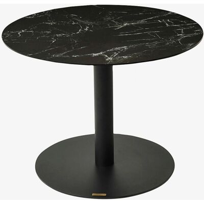 Nordic Furniture Group LEVANG Sidebord - Moderne Runde Keramisk Sort - Sidebord Nordic Furniture Group LEVANG Sidebord - Moderne Runde Keramisk Sort - Sidebord