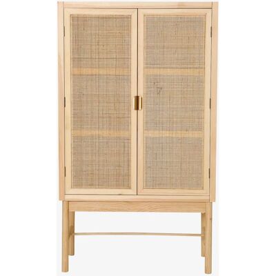 Nordic Furniture Group BALI Vitrines - Naturlig - 2 Døre - Vitrines Nordic Furniture Group BALI Vitrines - Naturlig - 2 Døre - Vitrines