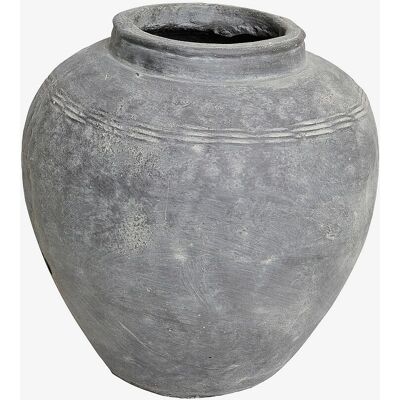 Nordic Furniture Group Keramikkrukke Rustikk - 34cm - Grå - Planter Nordic Furniture Group Keramikkrukke Rustikk - 34cm - Grå - Planter