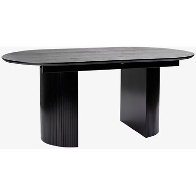 Nordic Furniture Group Chiba Uddrageligt spisebord - 100x180-240 cm - Sort Nordic Furniture Group Chiba Uddrageligt spisebord - 100x180-240 cm - Sort