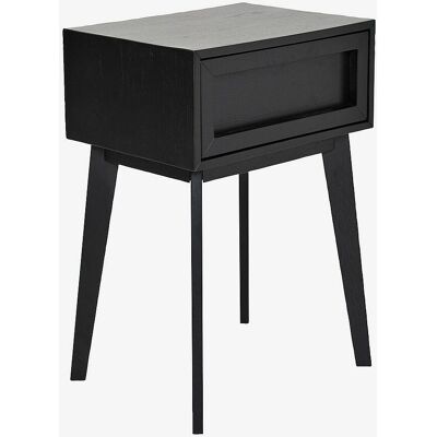 Nordic Furniture Group Isak Nattbord - Sort - Soveværelsesmøbel Nordic Furniture Group Isak Nattbord - Sort - Soveværelsesmøbel