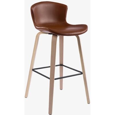 Nordic Furniture Group Kine - Brun - Barstole - 2 stk. Nordic Furniture Group Kine - Brun - Barstole - 2 stk.