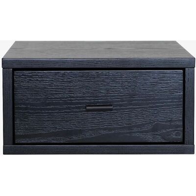 Nordic Furniture Group Regal väggmonterad sängbord - Svart - Sängbord Nordic Furniture Group Regal väggmonterad sängbord - Svart - Sängbord