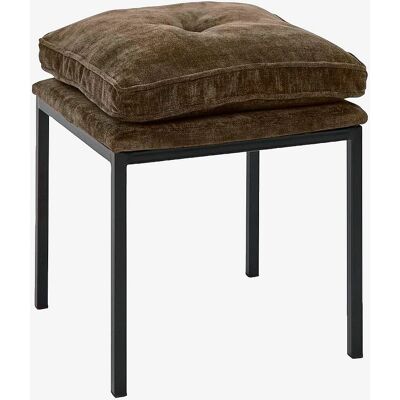 Nordic Furniture Group Stol med Pude - Stabelbar - 2-stk - Brun Nordic Furniture Group Stol med Pude - Stabelbar - 2-stk - Brun