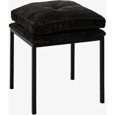 Nordic Furniture Group Jakkara Sentado ja pehmuste - Skammel med Pude - Stabelbar - Sort Nordic Furniture Group Jakkara Sentado ja pehmuste - Skammel med Pude - Stabelbar - Sort