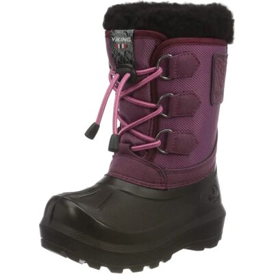 Viking Unisexe Enfants Bottes de Neige Istind - Chaussures d'hiver Viking Unisexe Enfants Bottes de Neige Istind - Chaussures d'hiver