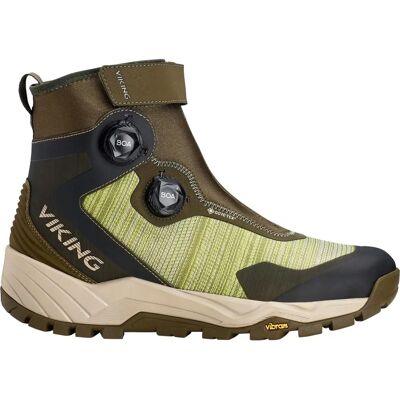 Viking Cerra Rolling Boa Gtx - Olivgrön - Khaki - Vandrestövlar Viking Cerra Rolling Boa Gtx - Olivgrön - Khaki - Vandrestövlar