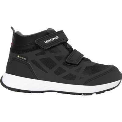 Viking Kids Veme Reflex Mid Gtx - Kinder Schwarze Schuhe Viking Kids Veme Reflex Mid Gtx - Kinder Schwarze Schuhe