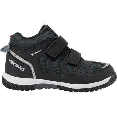 Viking Bottes pour Enfants Cascade Mid Gore-tex Noir - Chaussures pour enfants Viking Bottes pour Enfants Cascade Mid Gore-tex Noir - Chaussures pour enfants