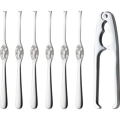 Hardanger Bestikk 7-delt sjømatsett - Seafood Utensils Set Hardanger Bestikk 7-delt sjømatsett - Seafood Utensils Set