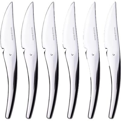 Hardanger Bestikk Rustfritt stål frukkniver 6-pack - Fruktkniver Hardanger Bestikk Rustfritt stål frukkniver 6-pack - Fruktkniver