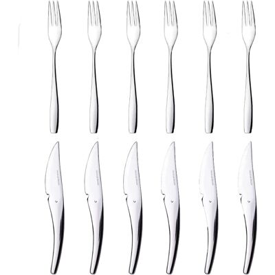 Hardanger Bestikk - Fruktbestikksett Rustfritt stål - Cutlery Hardanger Bestikk - Fruktbestikksett Rustfritt stål - Cutlery