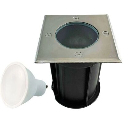 Faretto incassato esterno EUROPALAMP 5W 6000K GU10 Faretto incassato esterno EUROPALAMP 5W 6000K GU10