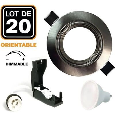 EUROPALAMP Modelo Downlights LED - Interior, Ajustable, Blanco EUROPALAMP Modelo Downlights LED - Interior, Ajustable, Blanco